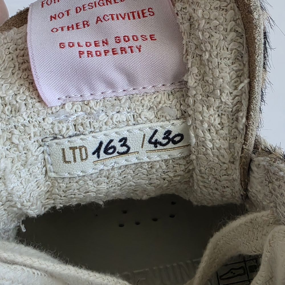 Womens Golden Goose Ball Star Leopard Shoes Size 38 - Picture 7 of 11